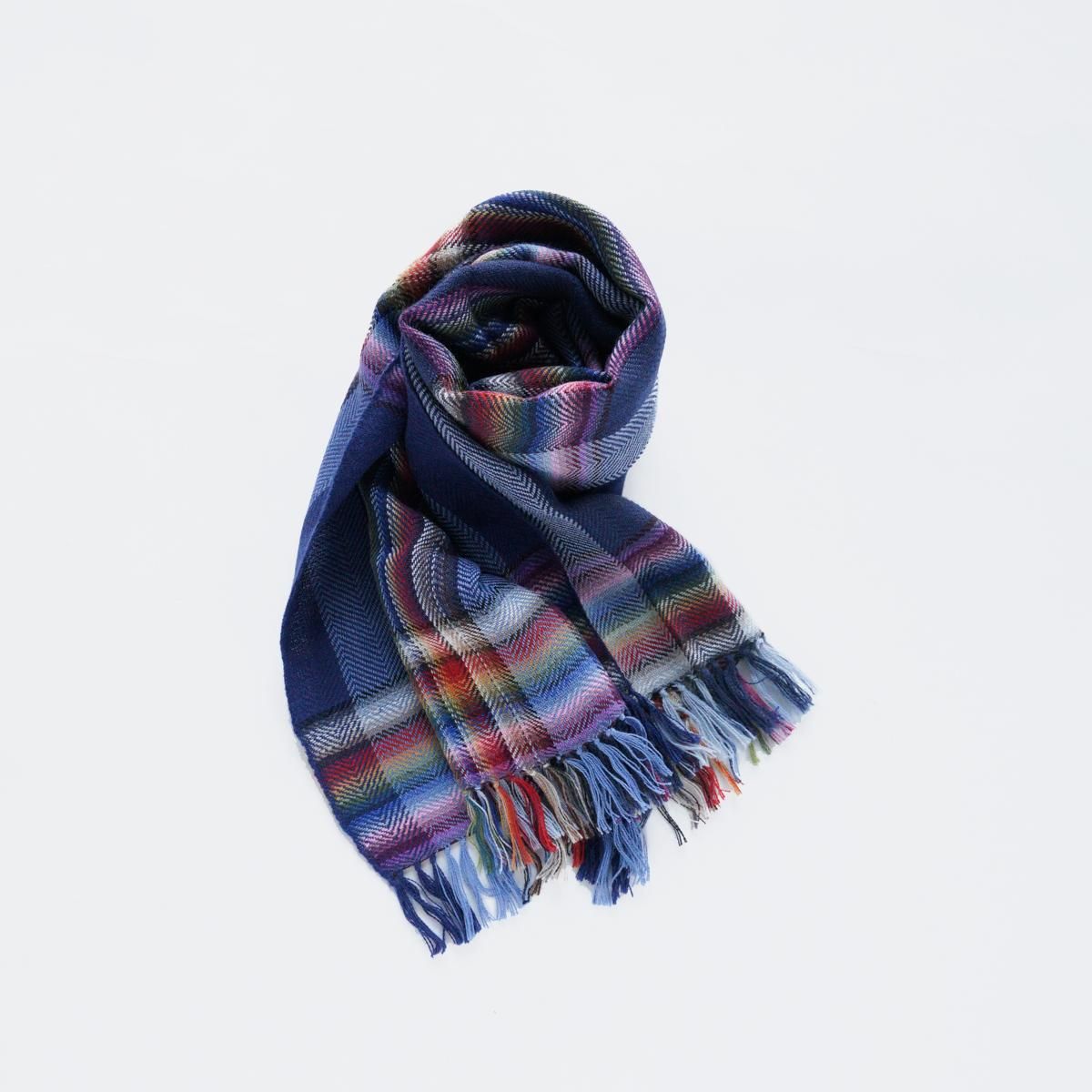 小物 \"Multi Coloured Scarf / BLACK\" MULTI COLOURED SCARF - 香川県高松市のセレクトショップ