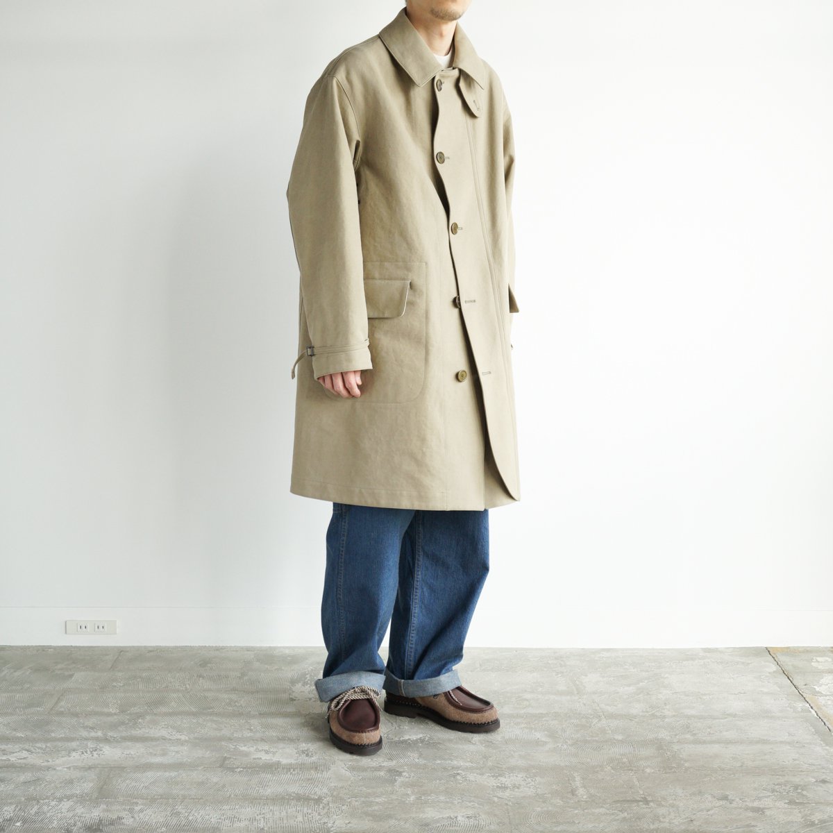 MOTORCYCLE HALF COAT - 香川県高松市のセレクトショップ IHATOVE（イーハトーブ）  A.PRESSE,NEPENTHES,NICENESS,PORTER CLASSIC,WIRROWの通販