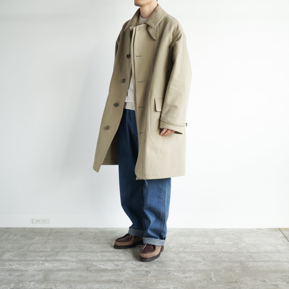 MOTORCYCLE HALF COAT - 香川県高松市のセレクトショップ IHATOVE（イーハトーブ）  A.PRESSE,NEPENTHES,NICENESS,PORTER CLASSIC,WIRROWの通販