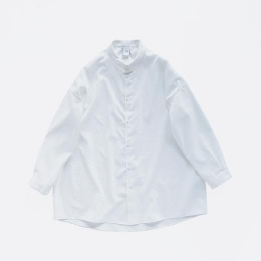 <img class='new_mark_img1' src='https://img.shop-pro.jp/img/new/icons1.gif' style='border:none;display:inline;margin:0px;padding:0px;width:auto;' />MATT POLYESTER TYPEWRITER WASH LIKE FINISHED OVERSIZE SHIRT