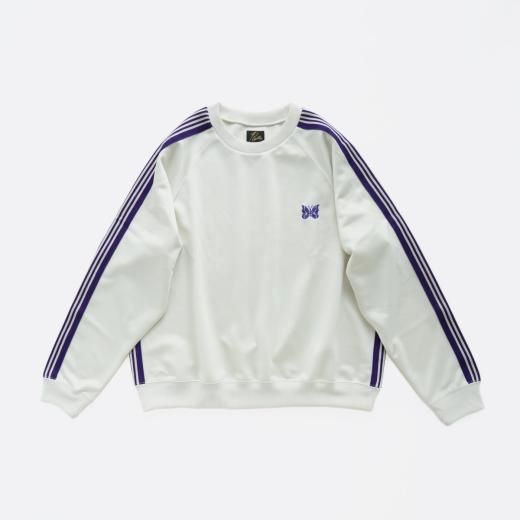 <img class='new_mark_img1' src='https://img.shop-pro.jp/img/new/icons1.gif' style='border:none;display:inline;margin:0px;padding:0px;width:auto;' />TRACK CREW NECK SHIRT - POLY SMOOTH 
