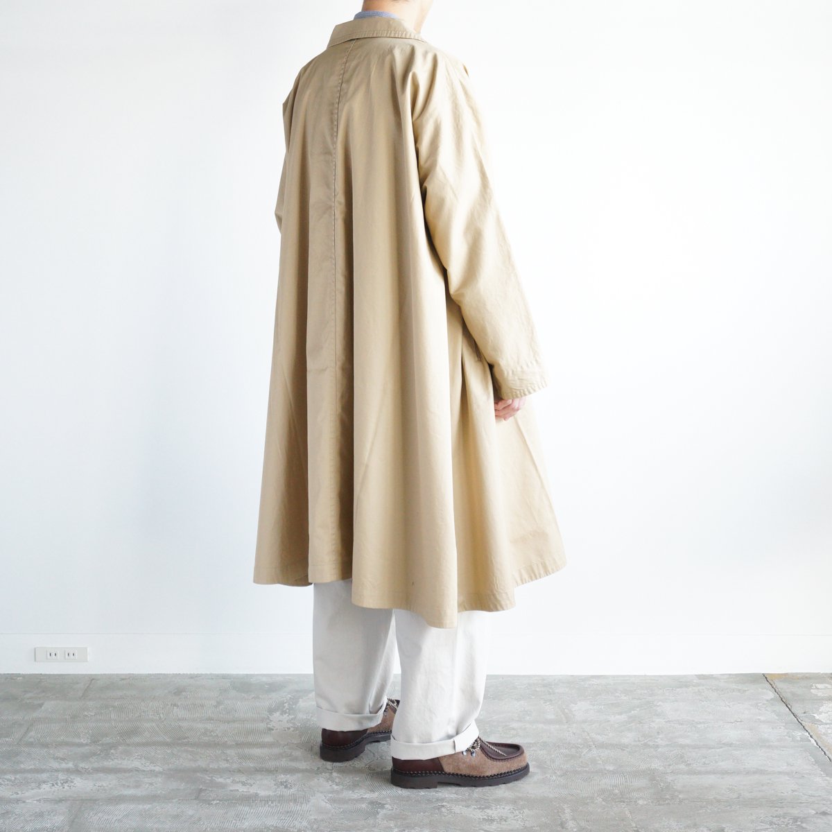 GABARDINE SWING COAT - 香川県高松市のセレクトショップ IHATOVE（イーハトーブ）  A.PRESSE,NEPENTHES,NICENESS,PORTER CLASSIC,WIRROWの通販