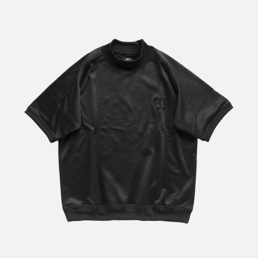 <img class='new_mark_img1' src='https://img.shop-pro.jp/img/new/icons1.gif' style='border:none;display:inline;margin:0px;padding:0px;width:auto;' />S/S MOCK NECK TEE - C/PE BRIGHT JERSEY