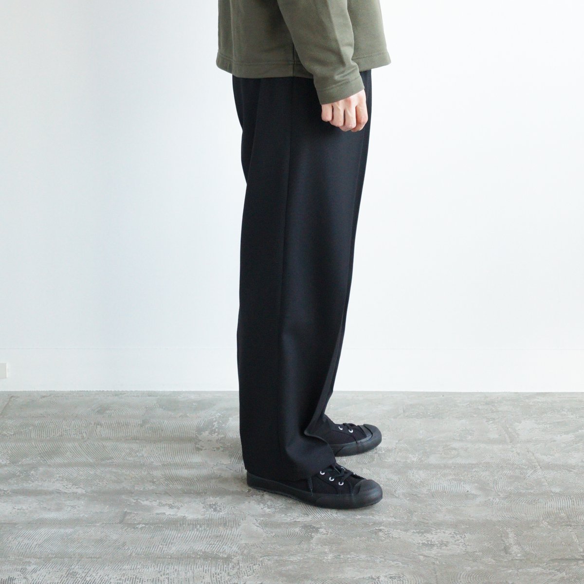 SOFT WOOL WIDE TAPERED SLACKS - 香川県高松市のセレクトショップ IHATOVE（イーハトーブ）  A.PRESSE,NEPENTHES,NICENESS,PORTER CLASSIC,WIRROWの通販