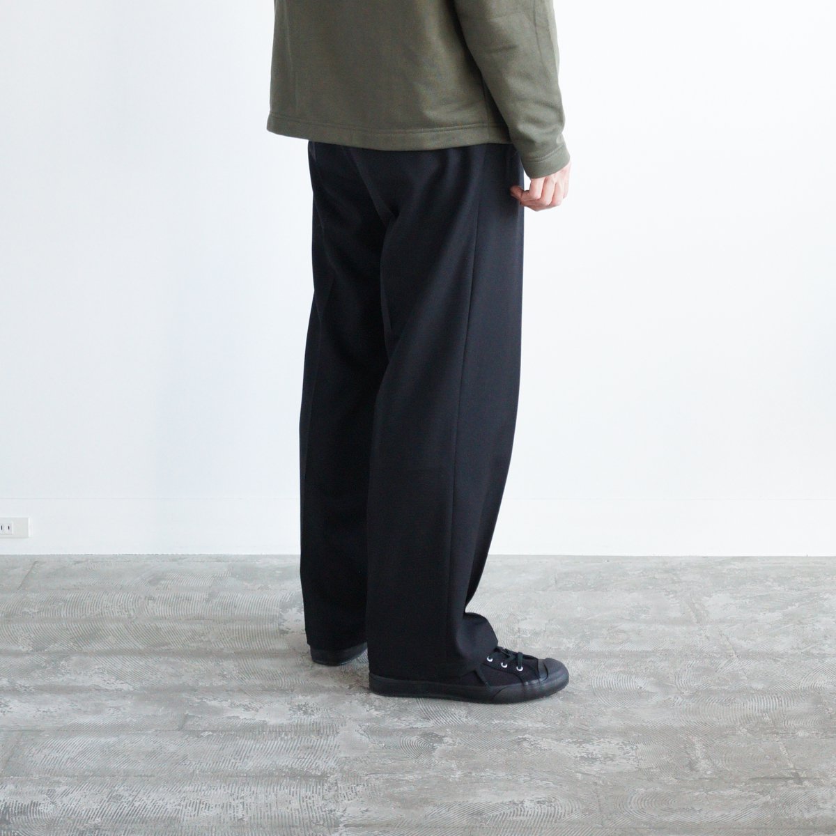 SOFT WOOL WIDE TAPERED SLACKS - 香川県高松市のセレクトショップ IHATOVE（イーハトーブ）  A.PRESSE,NEPENTHES,NICENESS,PORTER CLASSIC,WIRROWの通販