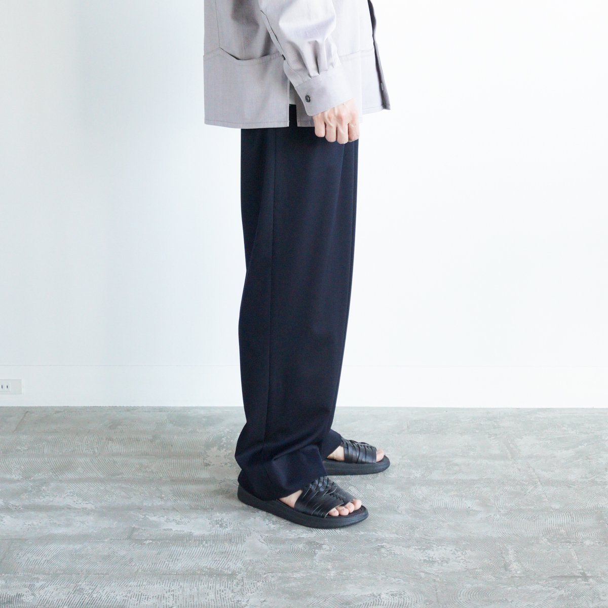 NEAT Wool High Density Gabardine Wide - スラックス