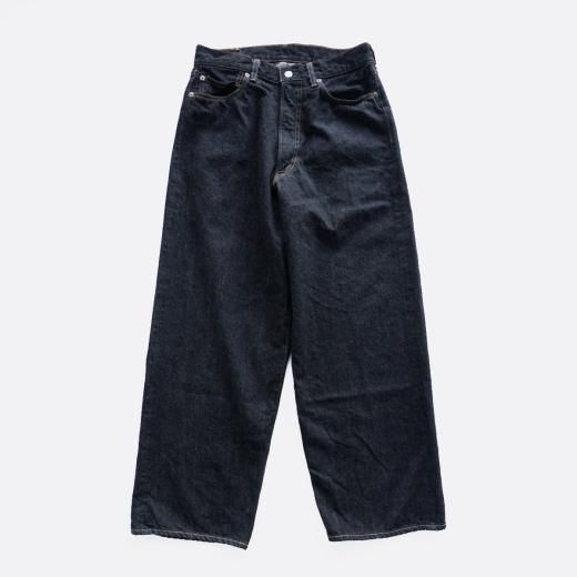 <img class='new_mark_img1' src='https://img.shop-pro.jp/img/new/icons1.gif' style='border:none;display:inline;margin:0px;padding:0px;width:auto;' />40's MIL BAGGY ZIPPED SHUTTLE DENIM TROUSERS