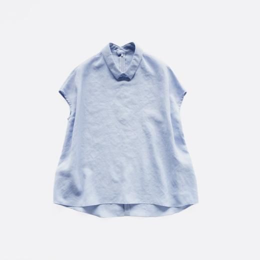 <img class='new_mark_img1' src='https://img.shop-pro.jp/img/new/icons1.gif' style='border:none;display:inline;margin:0px;padding:0px;width:auto;' />SLUB TRIACETATE GAUZE PULLOVER SHIRT