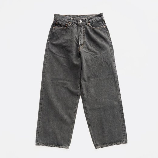 <img class='new_mark_img1' src='https://img.shop-pro.jp/img/new/icons1.gif' style='border:none;display:inline;margin:0px;padding:0px;width:auto;' />40's MIL BAGGY ZIPPED USED SHUTTLE DENIM TROUSERS