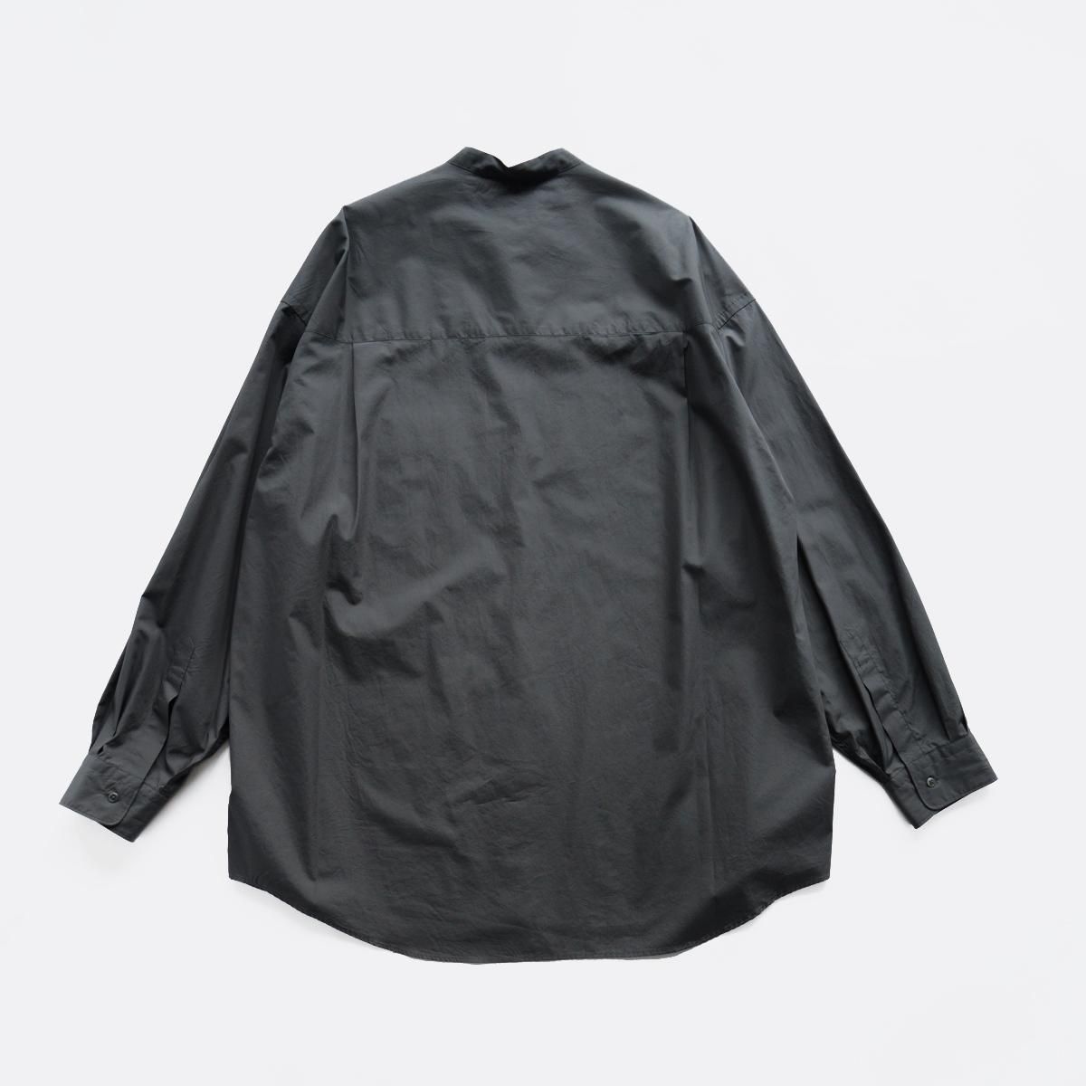 BROAD L/S OVERSIZED BAND COLLAR SHIRT - 香川県高松市のセレクト