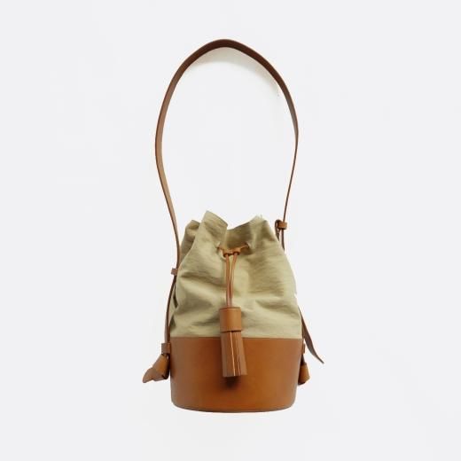 PAIL IN KHAKI CRINKLE