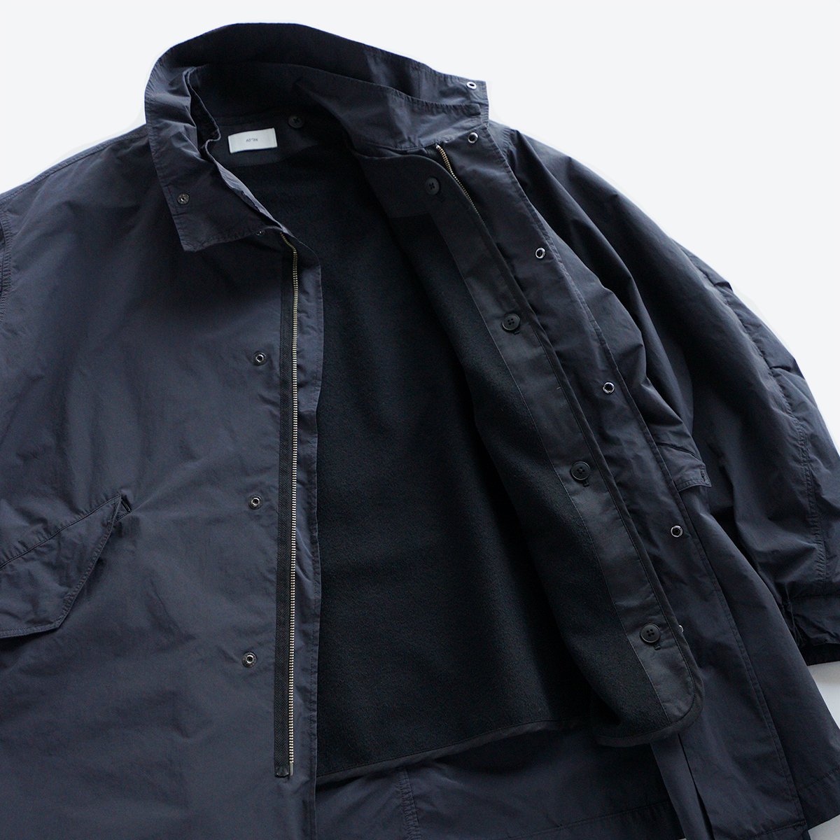 販売限定 【ATON 23AW AIR WEATHER SHORT MODS COAT | engeikos.com.co