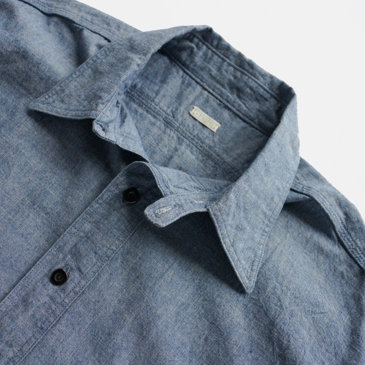 A.PRESSE 3 BB WASHED CHAMBRAY SHIRT | 45.64.1.49