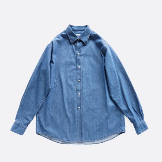 <img class='new_mark_img1' src='https://img.shop-pro.jp/img/new/icons1.gif' style='border:none;display:inline;margin:0px;padding:0px;width:auto;' />WASHED DENIM SHIRT 