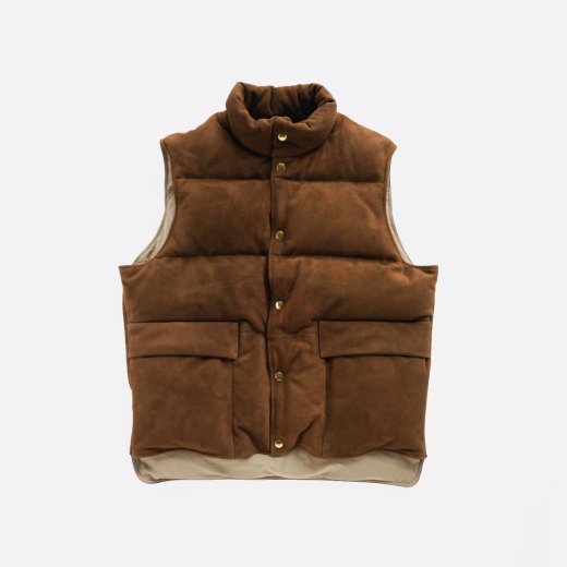 <img class='new_mark_img1' src='https://img.shop-pro.jp/img/new/icons1.gif' style='border:none;display:inline;margin:0px;padding:0px;width:auto;' />SUEDE DOWN VEST