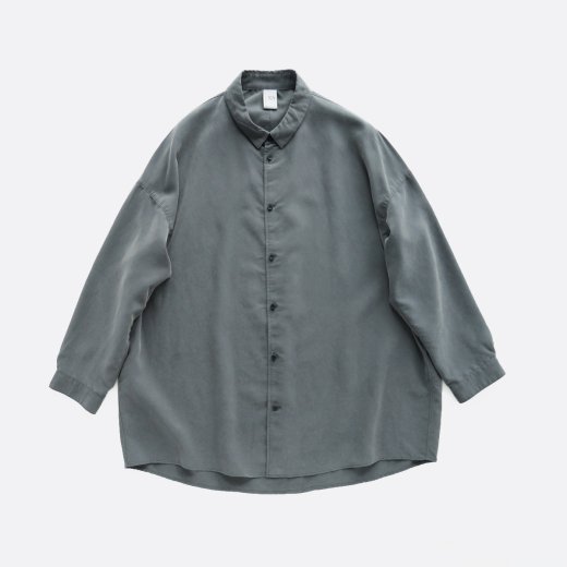 <img class='new_mark_img1' src='https://img.shop-pro.jp/img/new/icons1.gif' style='border:none;display:inline;margin:0px;padding:0px;width:auto;' />FIBRIL RAYON & POLYESTER SHIRTS POPLIN DROP SHOULDER SHIRTS 