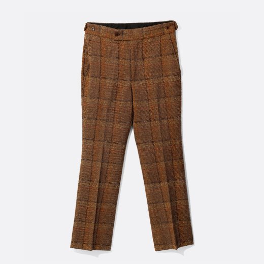 <img class='new_mark_img1' src='https://img.shop-pro.jp/img/new/icons1.gif' style='border:none;display:inline;margin:0px;padding:0px;width:auto;' />SIDE TAB TROUSER - TWILL PLAID