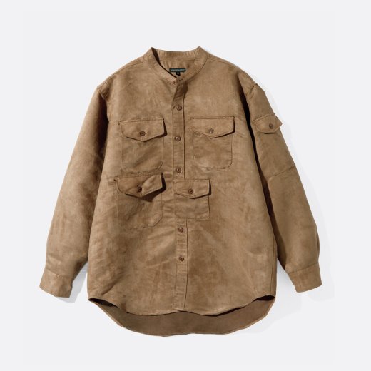 <img class='new_mark_img1' src='https://img.shop-pro.jp/img/new/icons1.gif' style='border:none;display:inline;margin:0px;padding:0px;width:auto;' />NORTH WESTERN SHIRT - POLY FAKE SUEDE