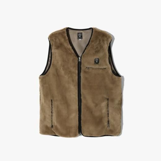 <img class='new_mark_img1' src='https://img.shop-pro.jp/img/new/icons1.gif' style='border:none;display:inline;margin:0px;padding:0px;width:auto;' />PIPING VEST - MICRO FUR
