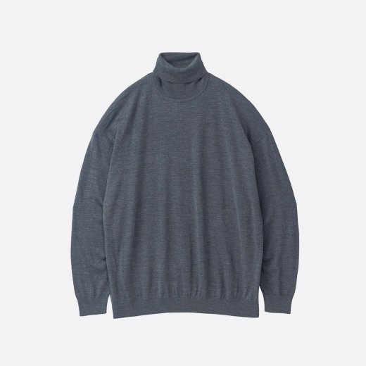 <img class='new_mark_img1' src='https://img.shop-pro.jp/img/new/icons1.gif' style='border:none;display:inline;margin:0px;padding:0px;width:auto;' />HIGH GAUGE KNIT OVERSIZED HIGH NECK
