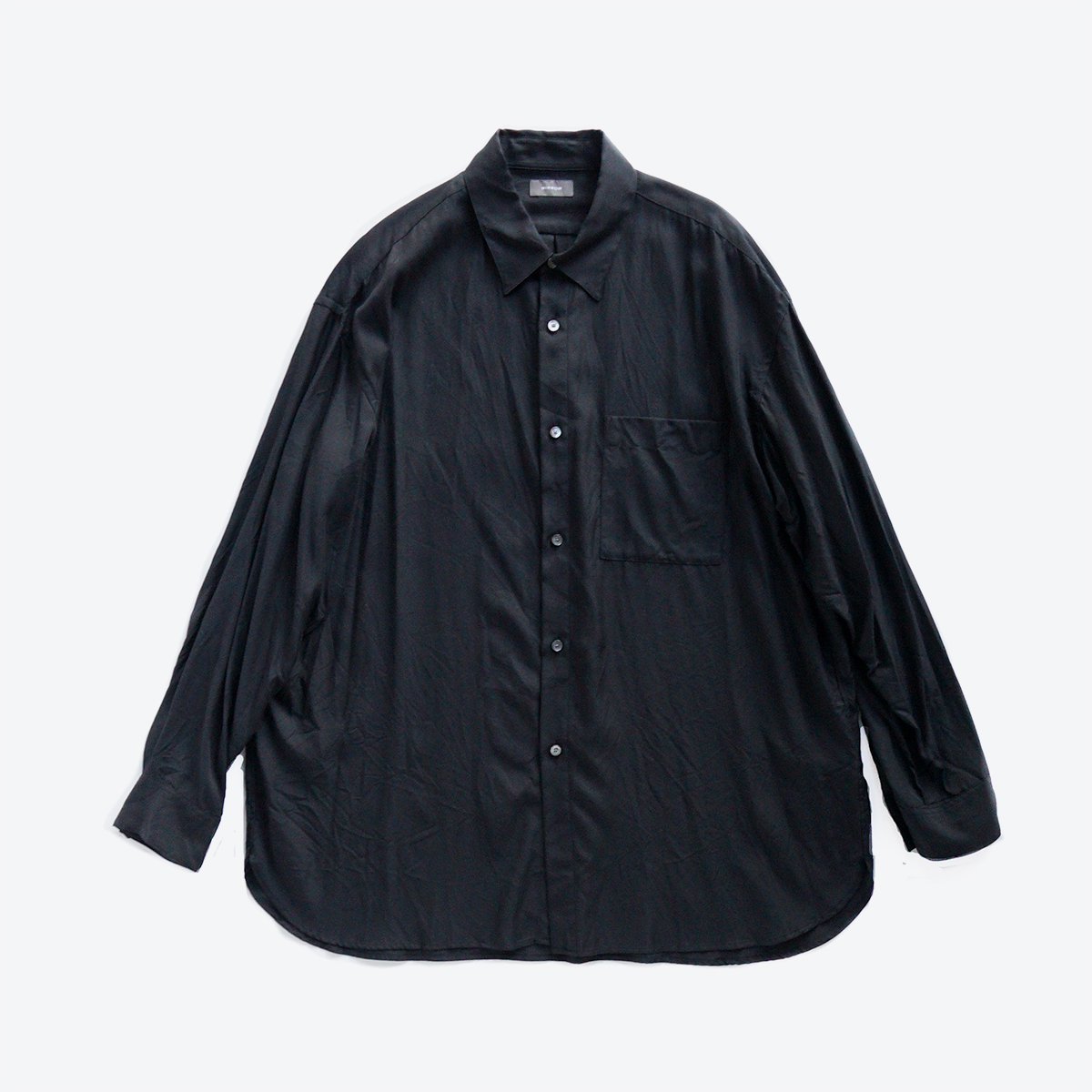 CUPRO COTTON REGULAR COLLAR SHIRT - 香川県高松市のセレクトショップ