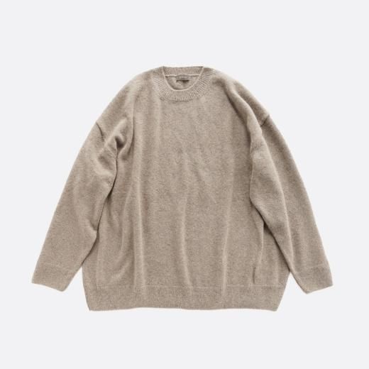 <img class='new_mark_img1' src='https://img.shop-pro.jp/img/new/icons1.gif' style='border:none;display:inline;margin:0px;padding:0px;width:auto;' />ALPACA WOOL WIDE KNIT PULLOVER