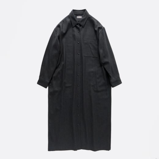 <img class='new_mark_img1' src='https://img.shop-pro.jp/img/new/icons1.gif' style='border:none;display:inline;margin:0px;padding:0px;width:auto;' />BOTANY WOOL LONG SHIRT DRESS
