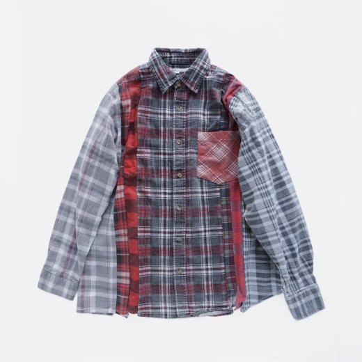 <img class='new_mark_img1' src='https://img.shop-pro.jp/img/new/icons1.gif' style='border:none;display:inline;margin:0px;padding:0px;width:auto;' />FLANNEL SHIRT -> 7 CUTS SHIRT