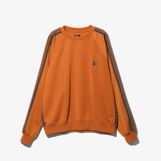 <img class='new_mark_img1' src='https://img.shop-pro.jp/img/new/icons1.gif' style='border:none;display:inline;margin:0px;padding:0px;width:auto;' />TRACK CREW NECK SHIRT - POLY SMOOTH