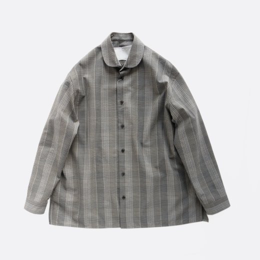 <img class='new_mark_img1' src='https://img.shop-pro.jp/img/new/icons1.gif' style='border:none;display:inline;margin:0px;padding:0px;width:auto;' />OVERSIZED SHIRT ROUND COLLAR