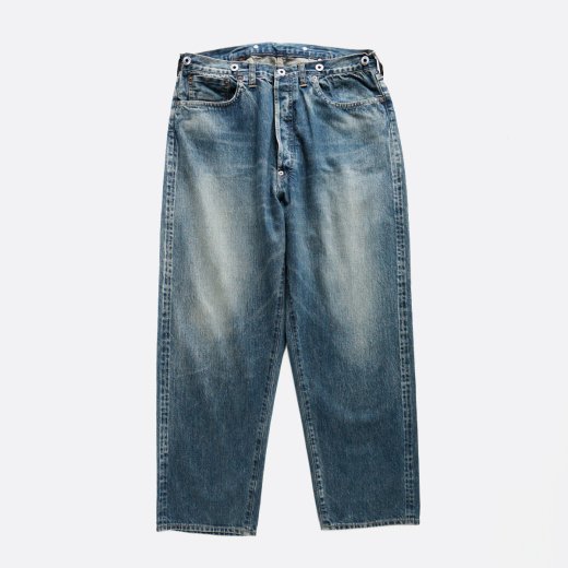 <img class='new_mark_img1' src='https://img.shop-pro.jp/img/new/icons1.gif' style='border:none;display:inline;margin:0px;padding:0px;width:auto;' />No.22 WASHED WIDE DENIM PANTS
