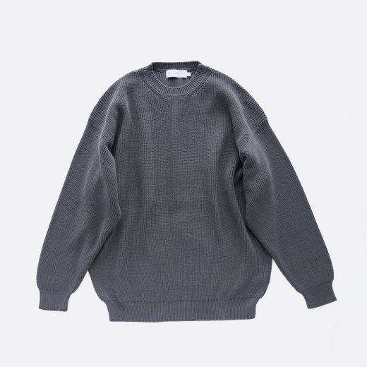 <img class='new_mark_img1' src='https://img.shop-pro.jp/img/new/icons1.gif' style='border:none;display:inline;margin:0px;padding:0px;width:auto;' />SUVIN LOOSE RIB CREW NECK KNIT