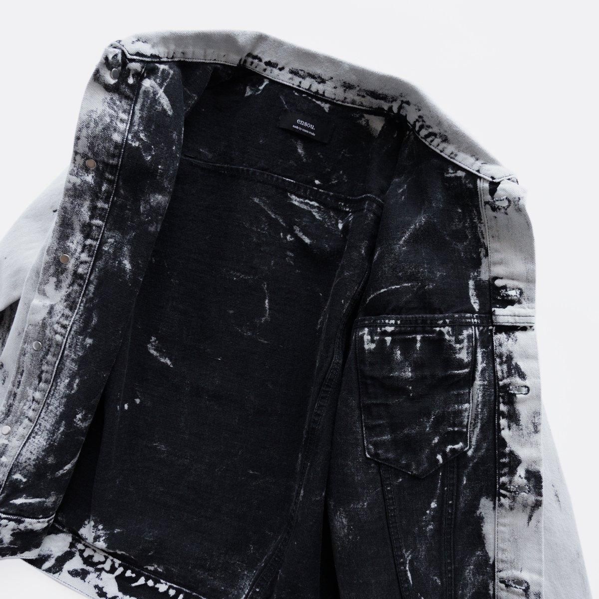 ジャケット・アウター ensou. Erased Jean Jacket-Bleached ERASED JEAN JACKET-BLEACHED - 香川県高松市のセレクトショップ