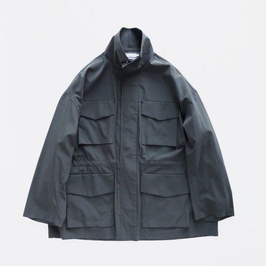 <img class='new_mark_img1' src='https://img.shop-pro.jp/img/new/icons1.gif' style='border:none;display:inline;margin:0px;padding:0px;width:auto;' />DULL POPLIN MILITARY JACKET