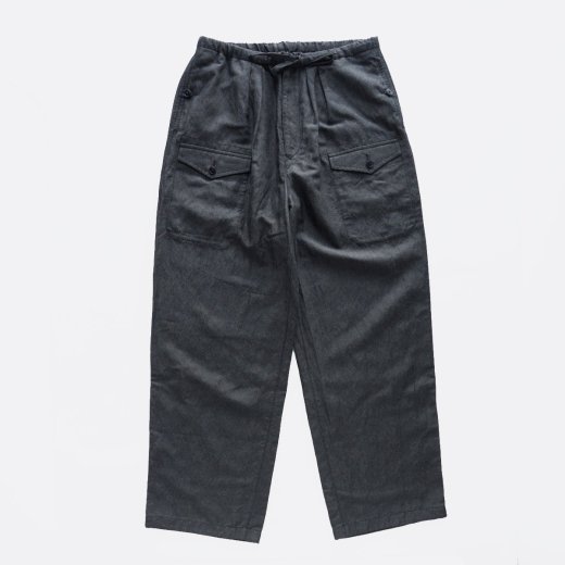 <img class='new_mark_img1' src='https://img.shop-pro.jp/img/new/icons1.gif' style='border:none;display:inline;margin:0px;padding:0px;width:auto;' />WASHED CHAMBRAY GABARDINE MIL-PANTS