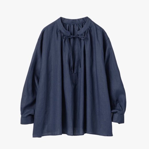 <img class='new_mark_img1' src='https://img.shop-pro.jp/img/new/icons1.gif' style='border:none;display:inline;margin:0px;padding:0px;width:auto;' />LINEN SMOCK BLOUSE