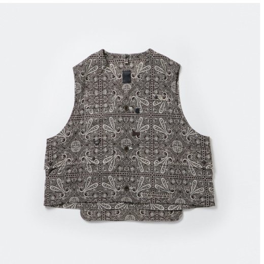 <img class='new_mark_img1' src='https://img.shop-pro.jp/img/new/icons1.gif' style='border:none;display:inline;margin:0px;padding:0px;width:auto;' />TECH OVER VEST PAISLEY