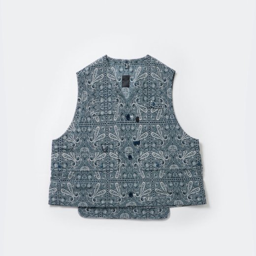 <img class='new_mark_img1' src='https://img.shop-pro.jp/img/new/icons1.gif' style='border:none;display:inline;margin:0px;padding:0px;width:auto;' />TECH OVER VEST PAISLEY