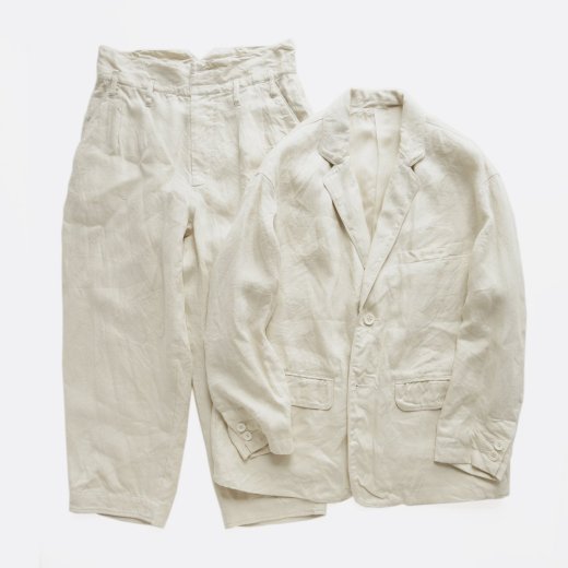 <img class='new_mark_img1' src='https://img.shop-pro.jp/img/new/icons1.gif' style='border:none;display:inline;margin:0px;padding:0px;width:auto;' />LINEN CLASSIC JACKET  LINEN CLASSIC PANTS