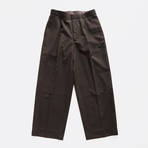 <img class='new_mark_img1' src='https://img.shop-pro.jp/img/new/icons1.gif' style='border:none;display:inline;margin:0px;padding:0px;width:auto;' />WOOL TROPICAL WIDE SLACKS