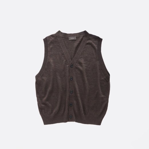 <img class='new_mark_img1' src='https://img.shop-pro.jp/img/new/icons1.gif' style='border:none;display:inline;margin:0px;padding:0px;width:auto;' />LINEN SILK KNIT VEST
