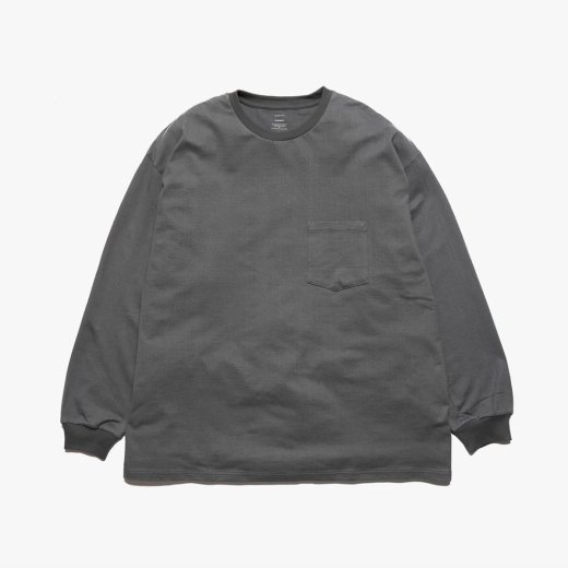 <img class='new_mark_img1' src='https://img.shop-pro.jp/img/new/icons1.gif' style='border:none;display:inline;margin:0px;padding:0px;width:auto;' />L/S OVERSIZED POCKET TEE