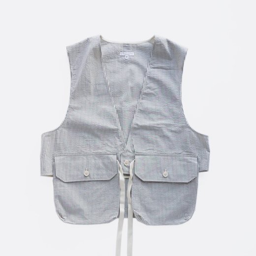 <img class='new_mark_img1' src='https://img.shop-pro.jp/img/new/icons1.gif' style='border:none;display:inline;margin:0px;padding:0px;width:auto;' />FOWL VEST - COTTON SEERSUCKER