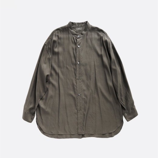 <img class='new_mark_img1' src='https://img.shop-pro.jp/img/new/icons1.gif' style='border:none;display:inline;margin:0px;padding:0px;width:auto;' />CUPRO COTTON STAND COLLAR SHIRT