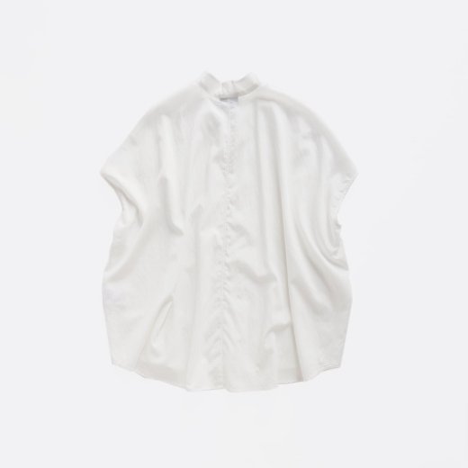 <img class='new_mark_img1' src='https://img.shop-pro.jp/img/new/icons1.gif' style='border:none;display:inline;margin:0px;padding:0px;width:auto;' />RAYONNYLON SOFT TYPEWRITER CLOTH FRENCH SLEEVE PULL-OVER