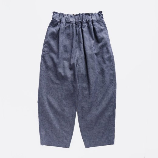 <img class='new_mark_img1' src='https://img.shop-pro.jp/img/new/icons1.gif' style='border:none;display:inline;margin:0px;padding:0px;width:auto;' />POLYESTER&LINEN SLUB YARN LAWN CLOTH TAPERED PANTS