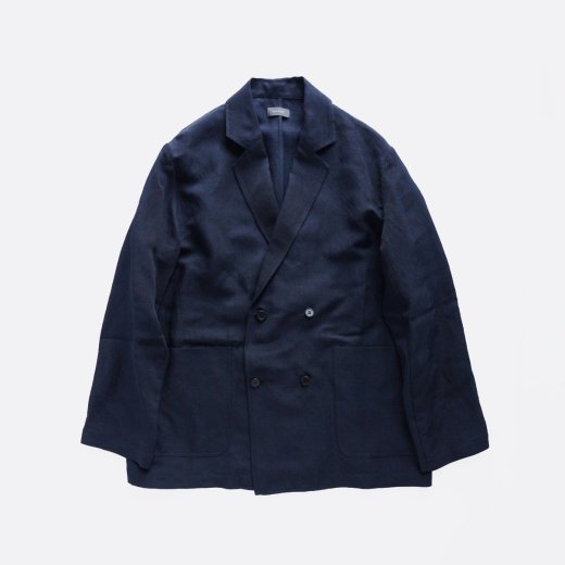 <img class='new_mark_img1' src='https://img.shop-pro.jp/img/new/icons1.gif' style='border:none;display:inline;margin:0px;padding:0px;width:auto;' />LINEN RAYON DOUBLE JACKET