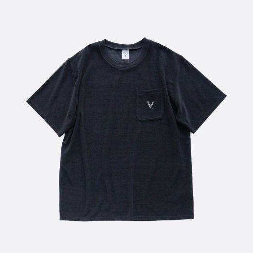 <img class='new_mark_img1' src='https://img.shop-pro.jp/img/new/icons1.gif' style='border:none;display:inline;margin:0px;padding:0px;width:auto;' />S/S ROUND POCKET TEE - C/PE PILE