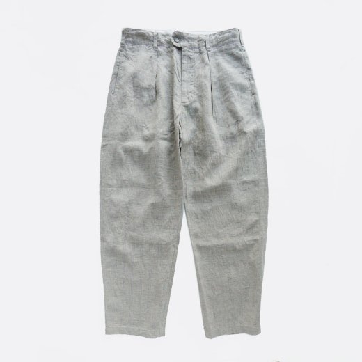 <img class='new_mark_img1' src='https://img.shop-pro.jp/img/new/icons1.gif' style='border:none;display:inline;margin:0px;padding:0px;width:auto;' />CARLYLE PANT - LINEN GLEN PLAID