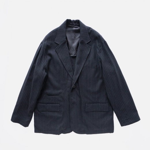 <img class='new_mark_img1' src='https://img.shop-pro.jp/img/new/icons1.gif' style='border:none;display:inline;margin:0px;padding:0px;width:auto;' />WASHED WOOL SILK TWILL 2B JKT